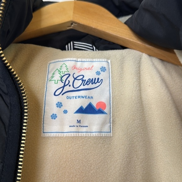 Crew Cuts Long Black Puffer Coat Girls Size M with PrimaLoft - Picture 9 of 10